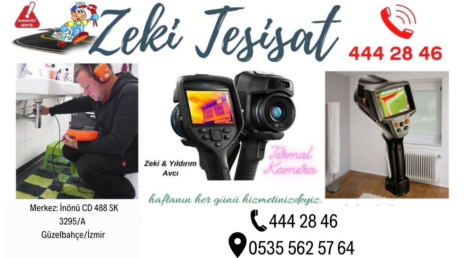 güzelbahçe sıhhi tesisat